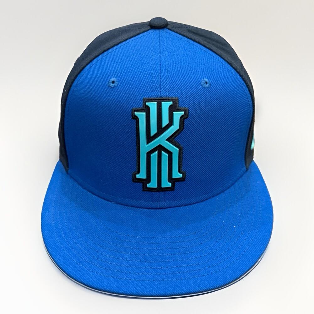 Nike True Mens Blue Kyrie Irving Logo Adjustable Snapback Hat Baseball Cap